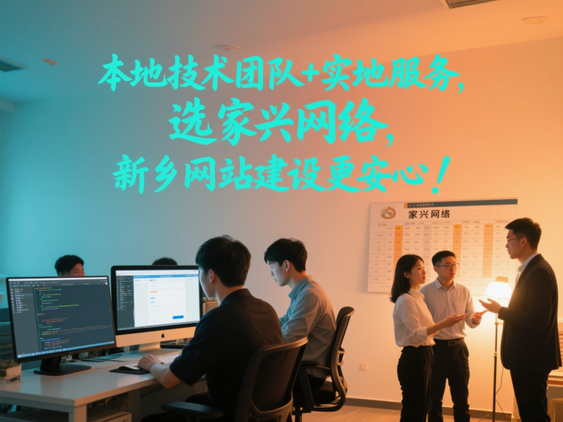 本地技術(shù)團隊+實地服務(wù)，選家興網(wǎng)絡(luò)，新鄉(xiāng)網(wǎng)站建設(shè)更安心！