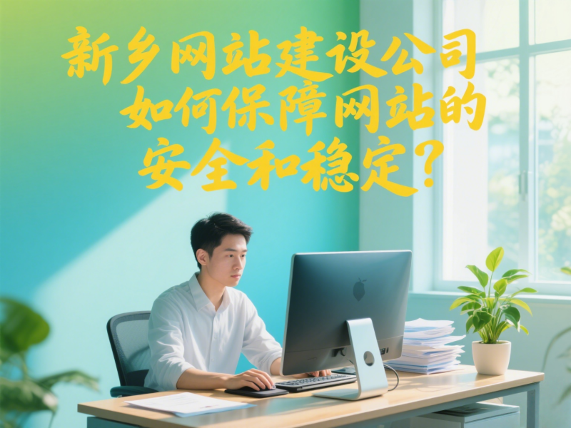 新鄉(xiāng)網(wǎng)站建設(shè)公司如何保障網(wǎng)站的安全和穩(wěn)定？